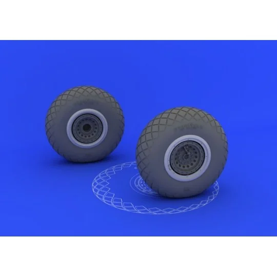 B-17 wheels for HK Models - Eduard Accessories 632017