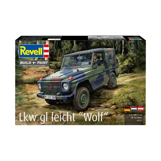 Lkw gl leicht "Wolf, 1/35 - Revell 03277