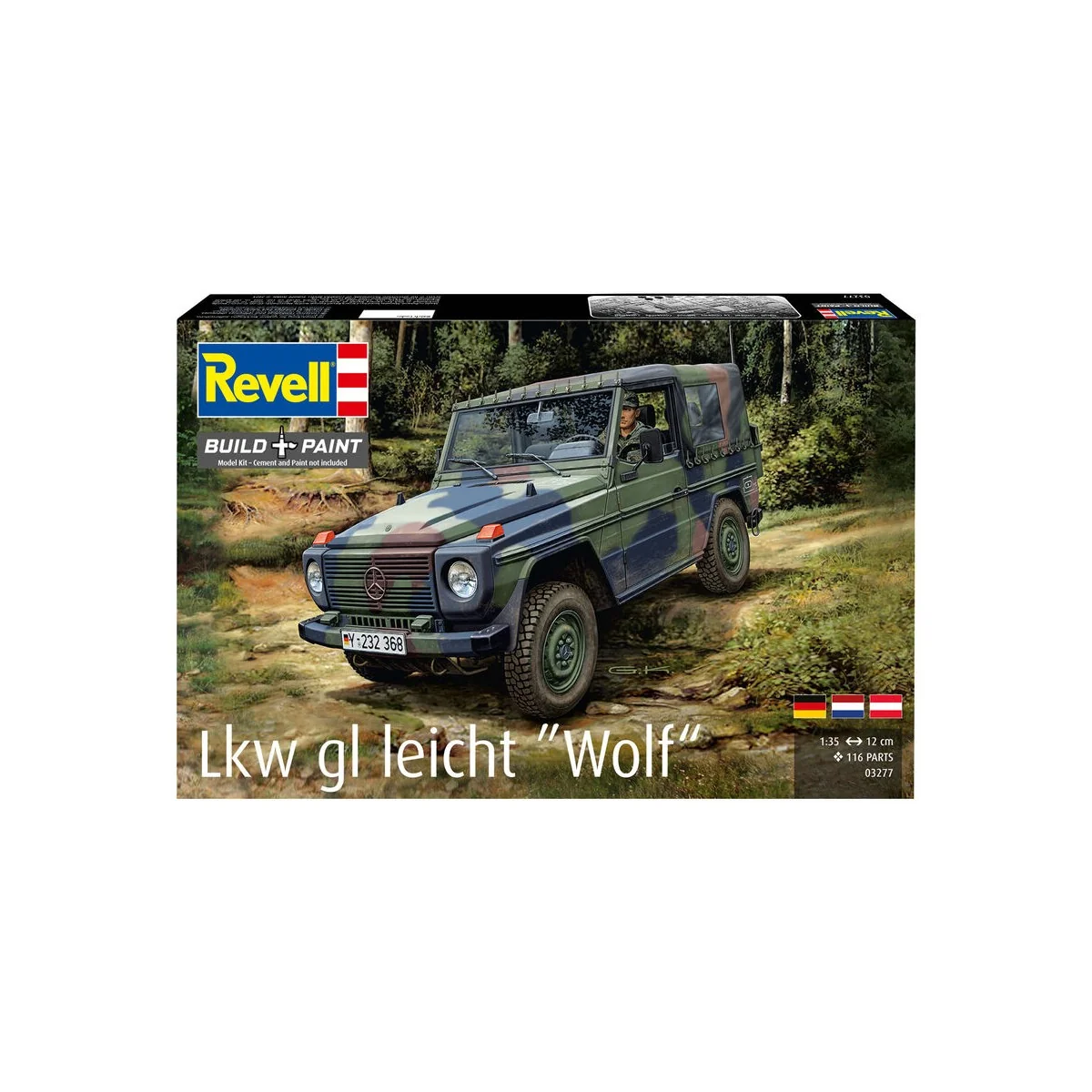 Lkw gl leicht "Wolf, 1/35 - Revell 03277