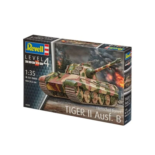 TigerII Ausf.B (Henschel Turret), 1/35 - Revell 03249