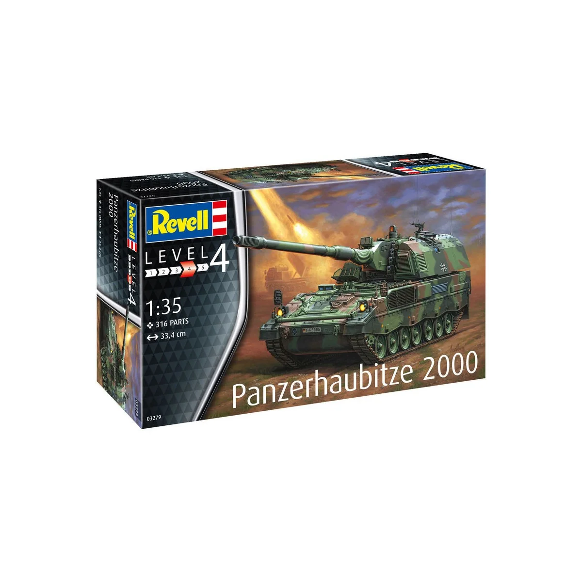 Panzerhaubitze 2000, 1/35 - Revell 03279