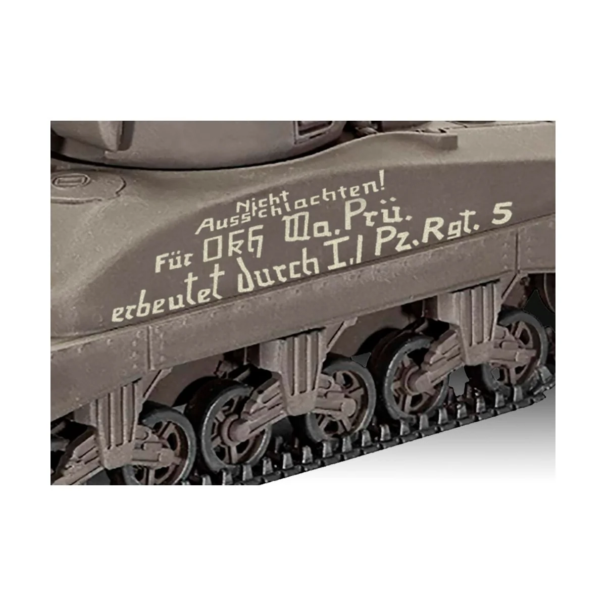 Sherman M4A1, 1/72 - Revell 03290