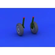 F4U-1 wheels for Tamiya, 1/32 - Eduard Accessories 632019
