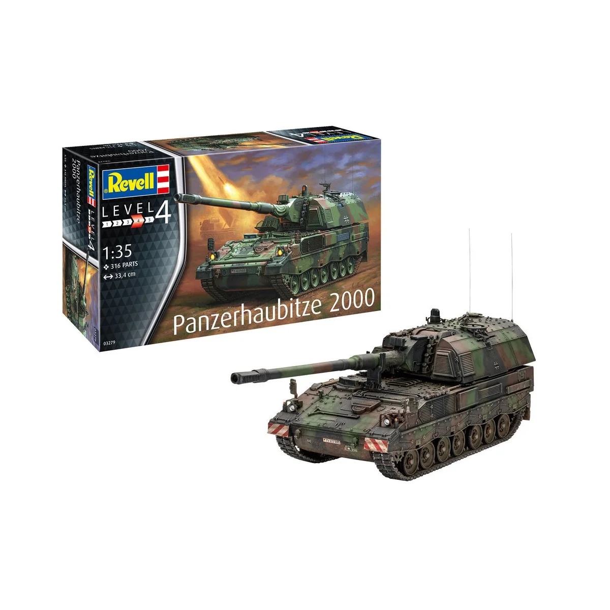 Panzerhaubitze 2000, 1/35 - Revell 03279