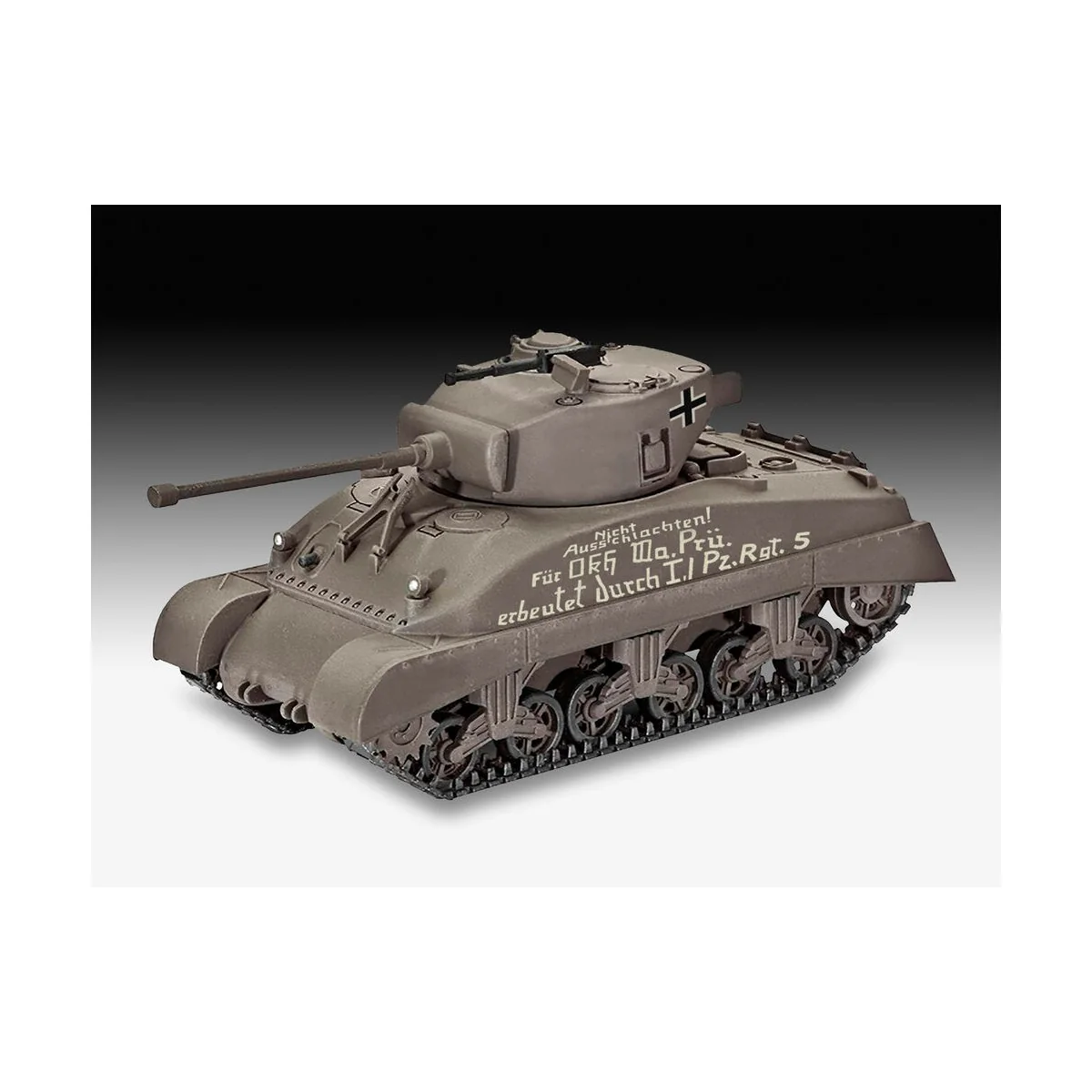 Sherman M4A1, 1/72 - Revell 03290