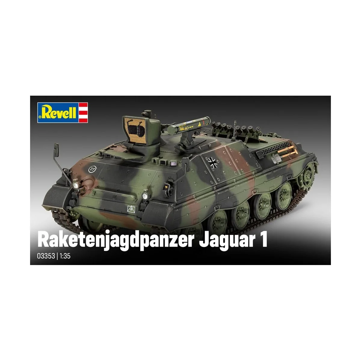 Raketenjagdpanzer Jaguar 1, 1/35 - Revell 03353