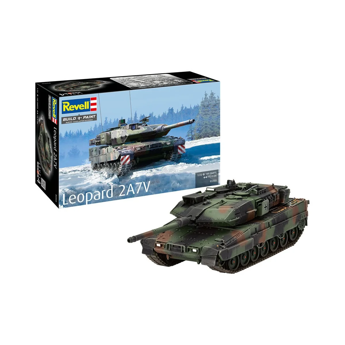 Leopard 2 A7V, 1/72 - Revell 03355