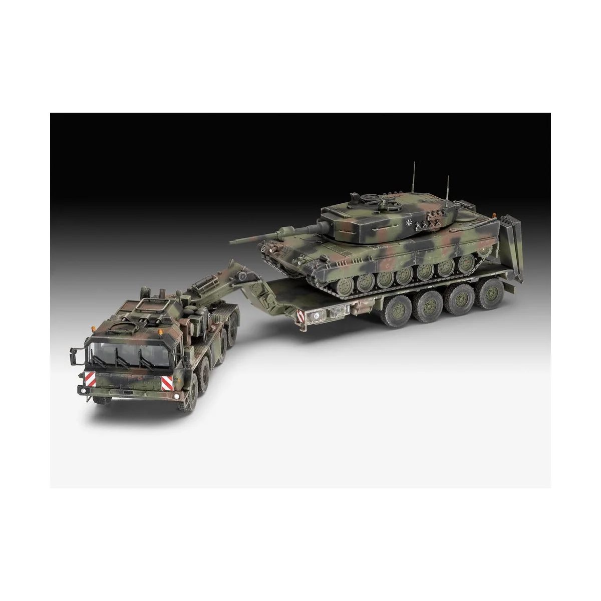 SLT 50-3 "Elefant" + Leopard 2A4, 1/72 - Revell 03311