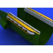 Bf 109G-6 exhaust stacks for Revell, 1/32 - Eduard Accessories 632020 Bf 109G-6 exhaust stacks for Revell, 1/32 - Eduard Accessories 632020