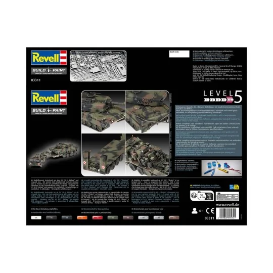 SLT 50-3 "Elefant" + Leopard 2A4, 1/72 - Revell 03311