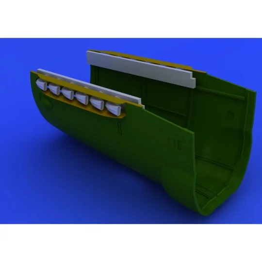 Bf 109G-6 exhaust stacks for Revell - Eduard Accessories 632020