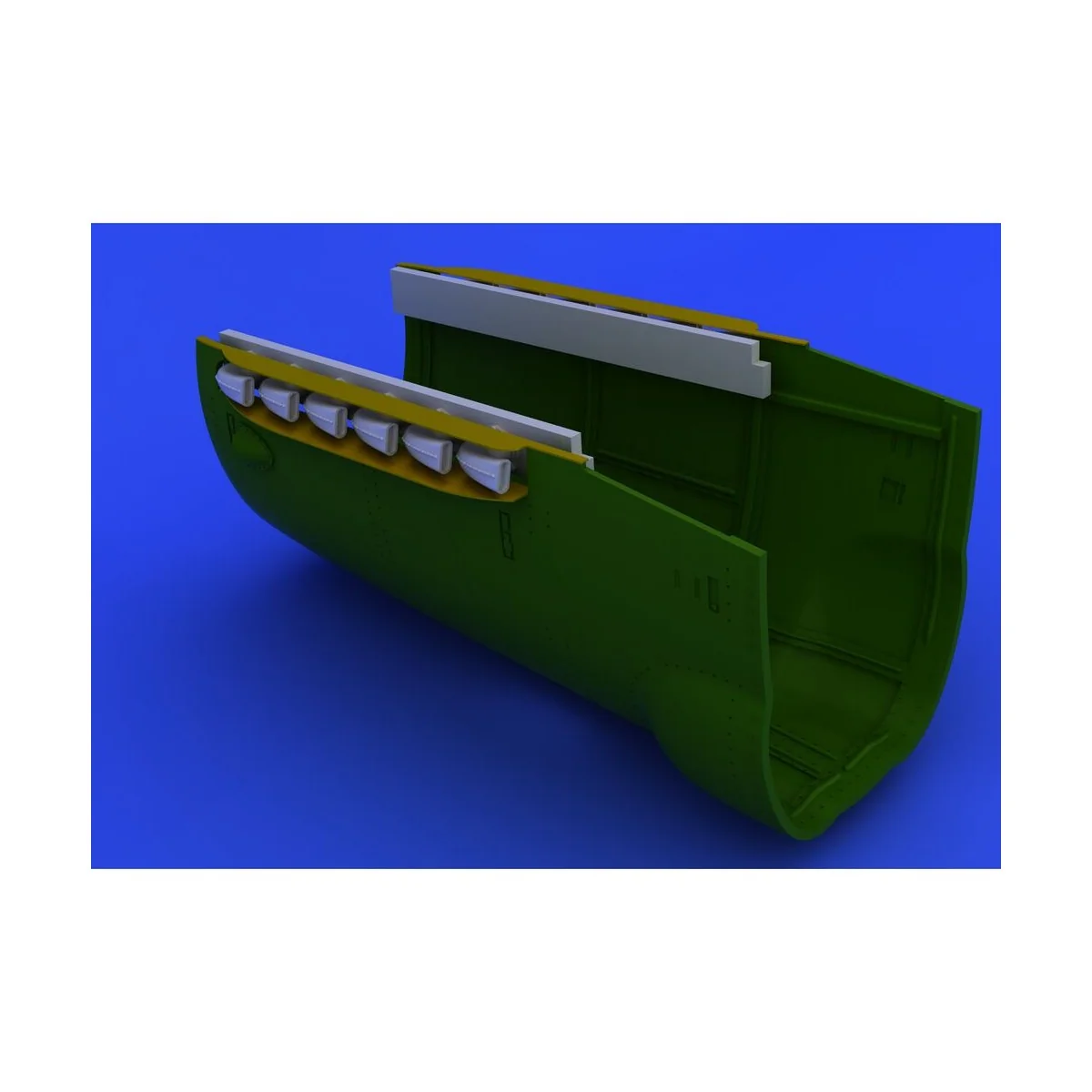 Bf 109G-6 exhaust stacks for Revell, 1/32 - Eduard Accessories 632020 Bf 109G-6 exhaust stacks for Revell, 1/32 - Eduard Accessories 632020