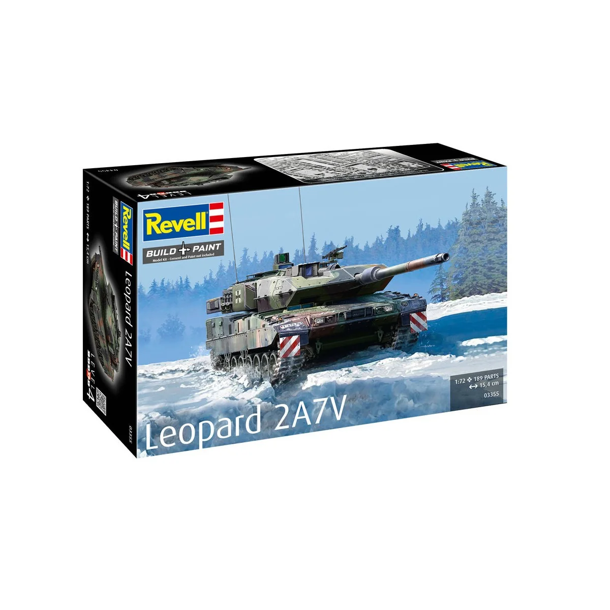 Leopard 2 A7V, 1/72 - Revell 03355