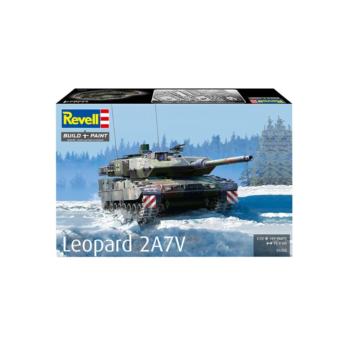 Leopard 2 A7V, 1/72 - Revell 03355