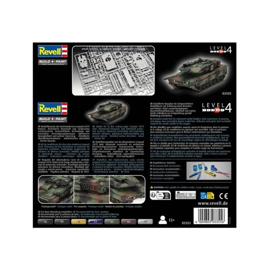 Leopard 2 A7V, 1/72 - Revell 03355
