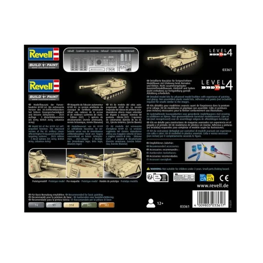 M109 A2, 1/72 - Revell 03361