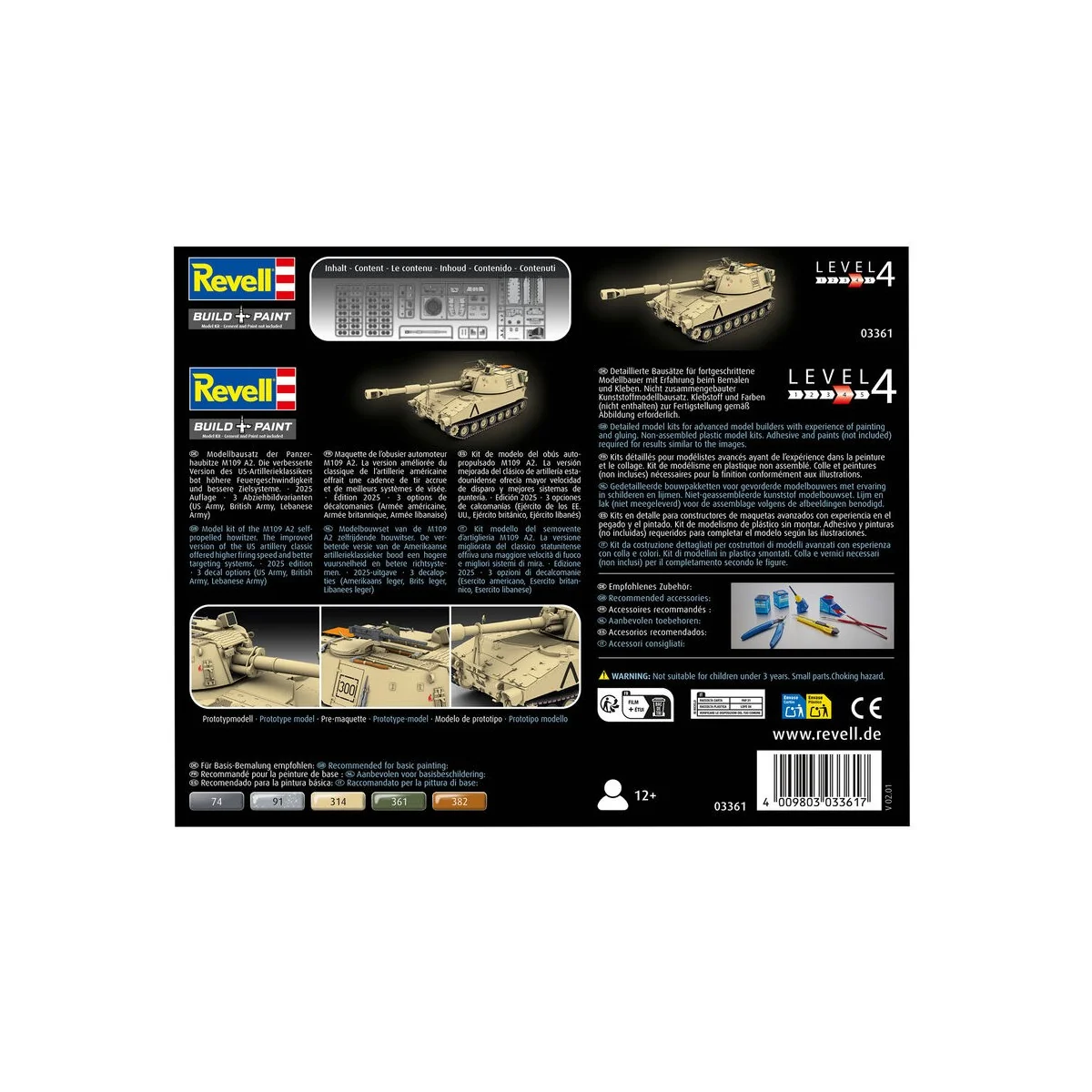 M109 A2, 1/72 - Revell 03361