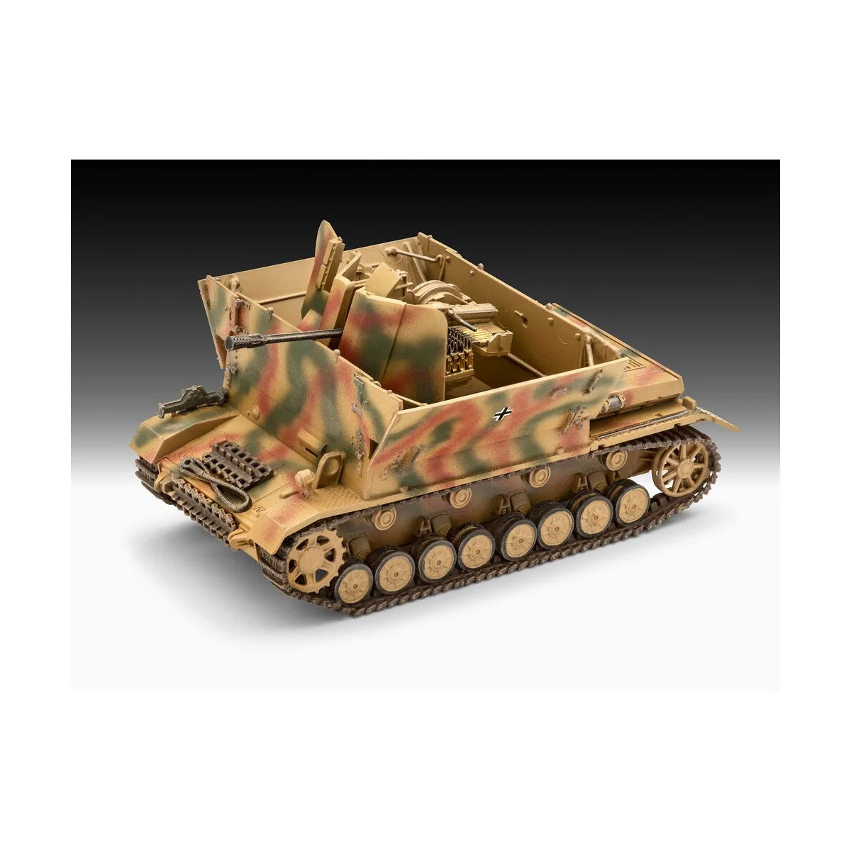 Flakpanzer IV - Möbelwagen 3, 7 cm Flak 43, 1/72 - Revell 03363