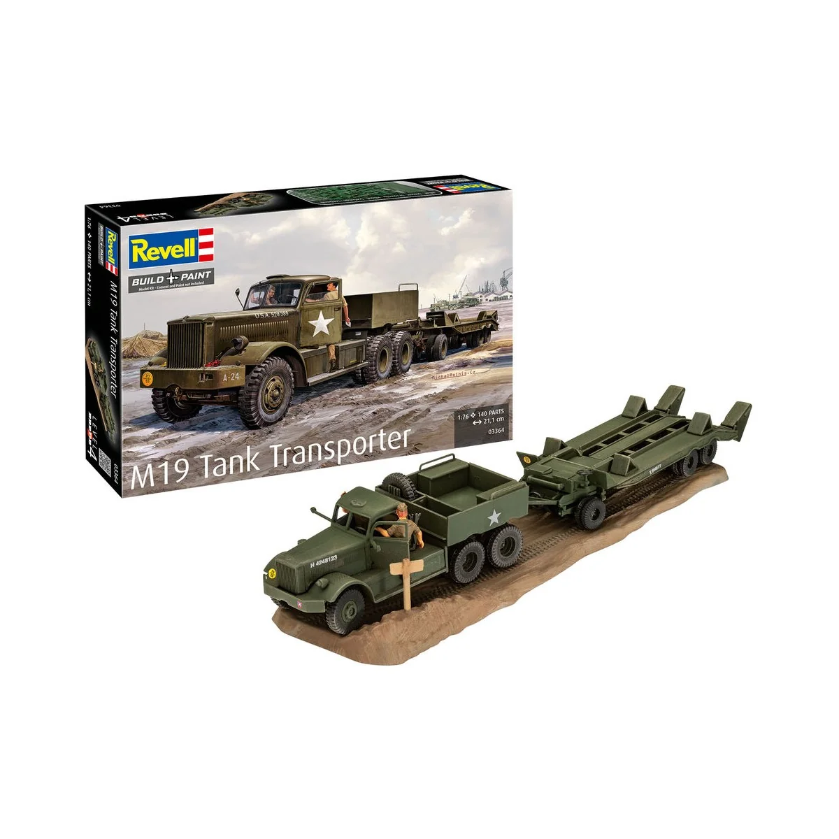 M19 Tank Transporter, 1/76 - Revell 03364