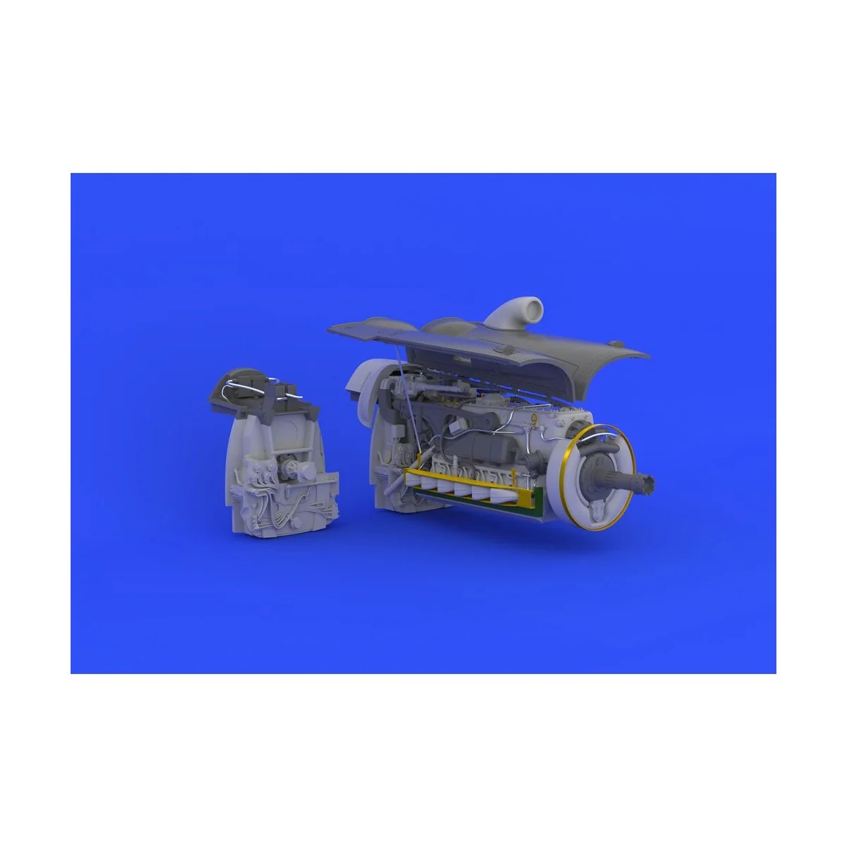 Bf 109G-6 engine for Revell - Eduard Accessories 632025