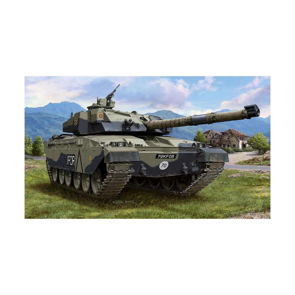 Challenger 1, 1/72 - Revell 03365