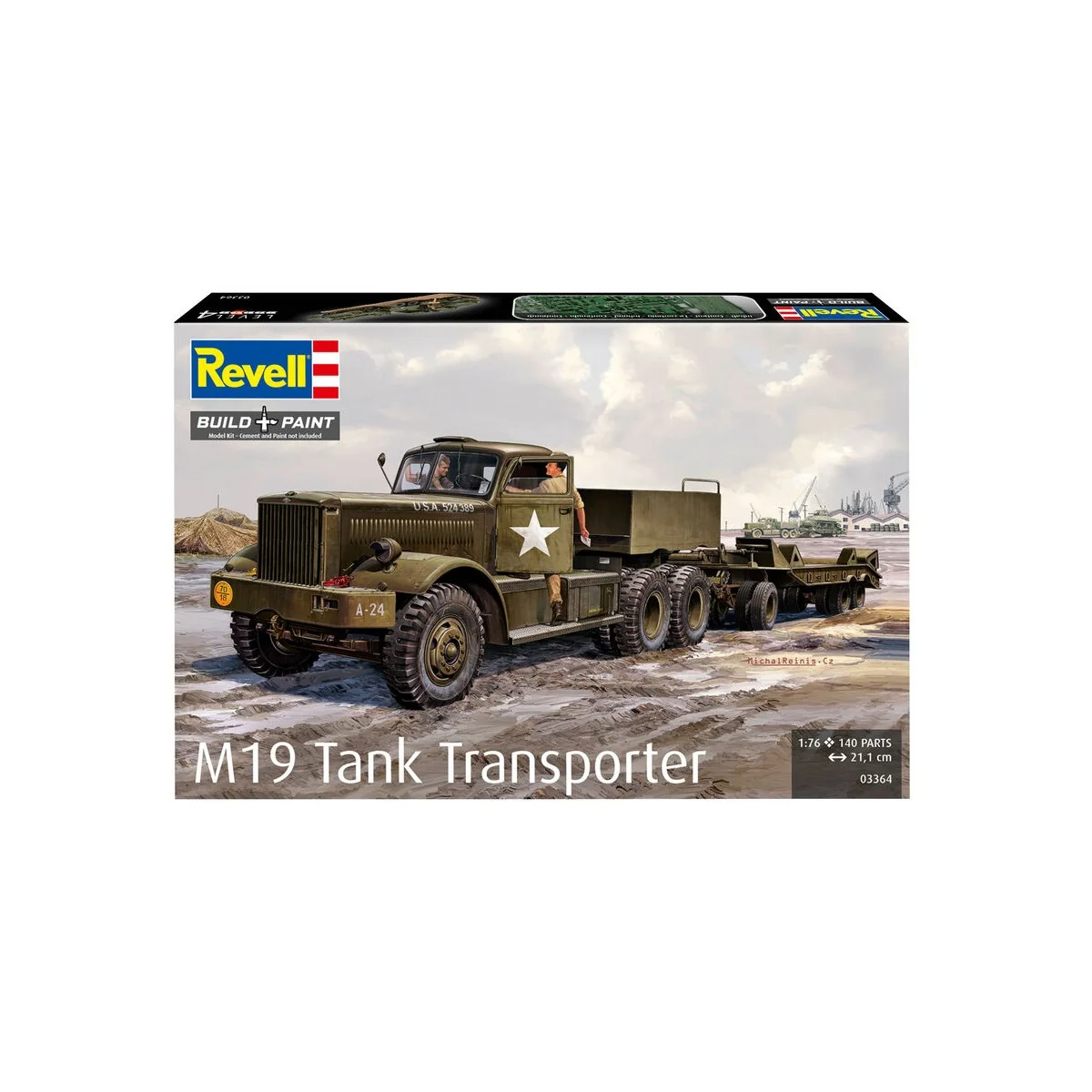 M19 Tank Transporter, 1/76 - Revell 03364