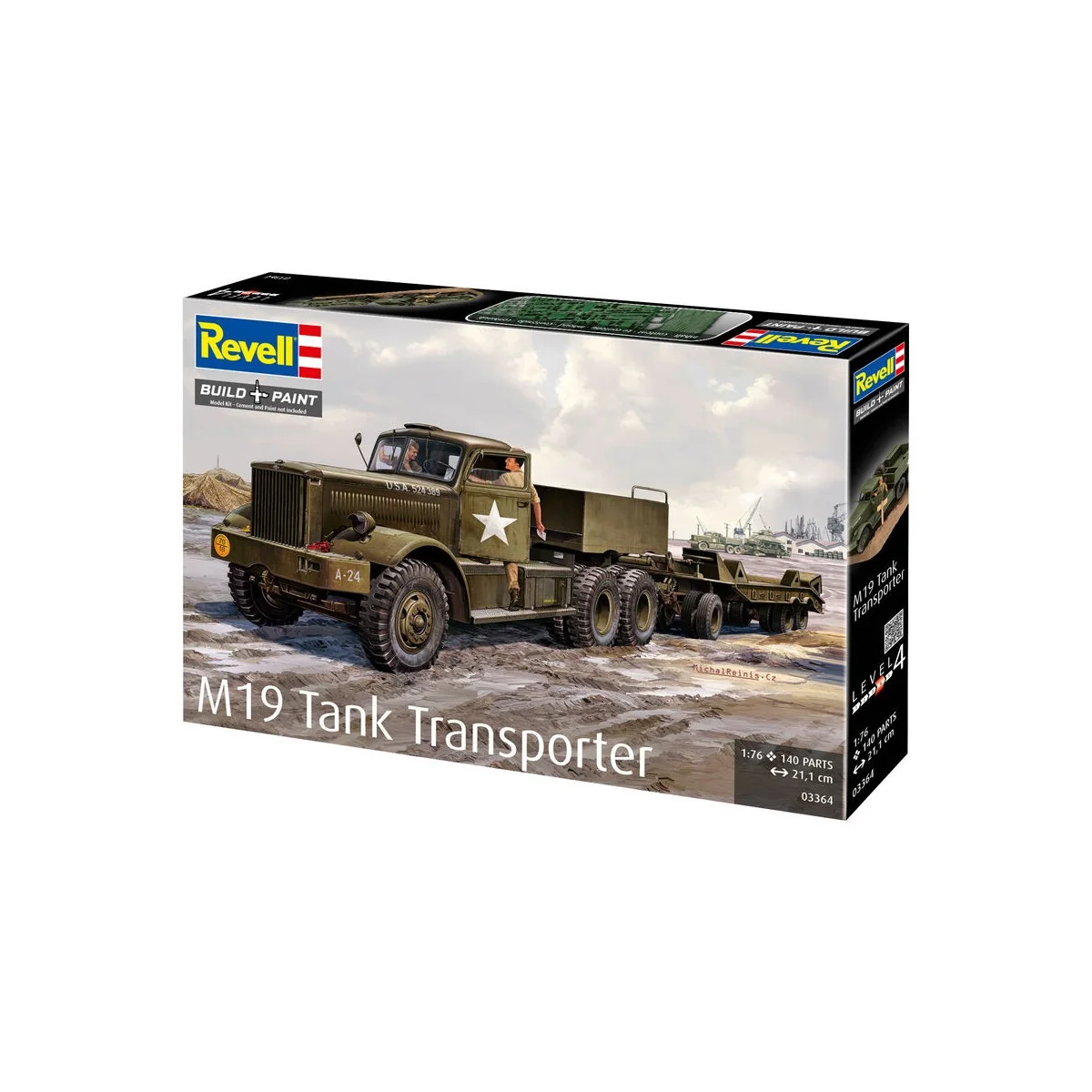 M19 Tank Transporter, 1/76 - Revell 03364