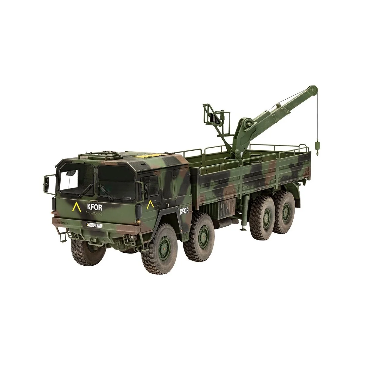 MAN 10t milgl truck 8x8, 1/35 - Revell 03367