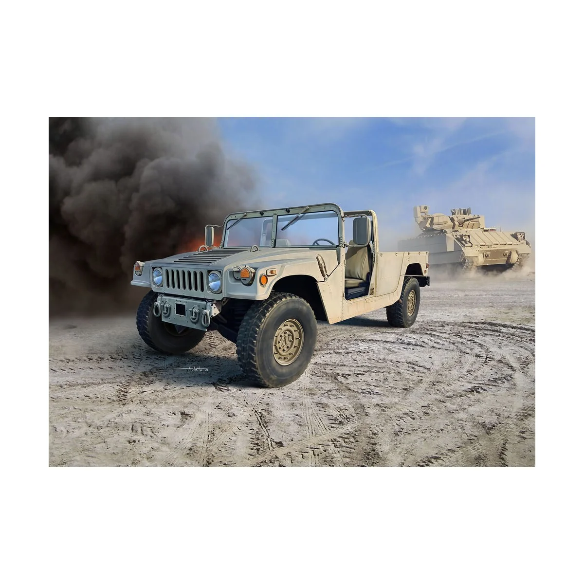 HMMWV M109 7A2, 1/35 - Revell 03366