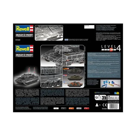 Leopard 2A4 - Special Decoration 40th anniversary, 1/35 - Revell 03368