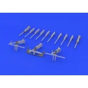B-17G guns for HK Models, 1/72 - Eduard Accessories 632026