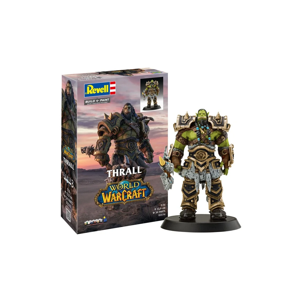 World of Warcraft The Orc Thrall, 1/16 - Revell 03516