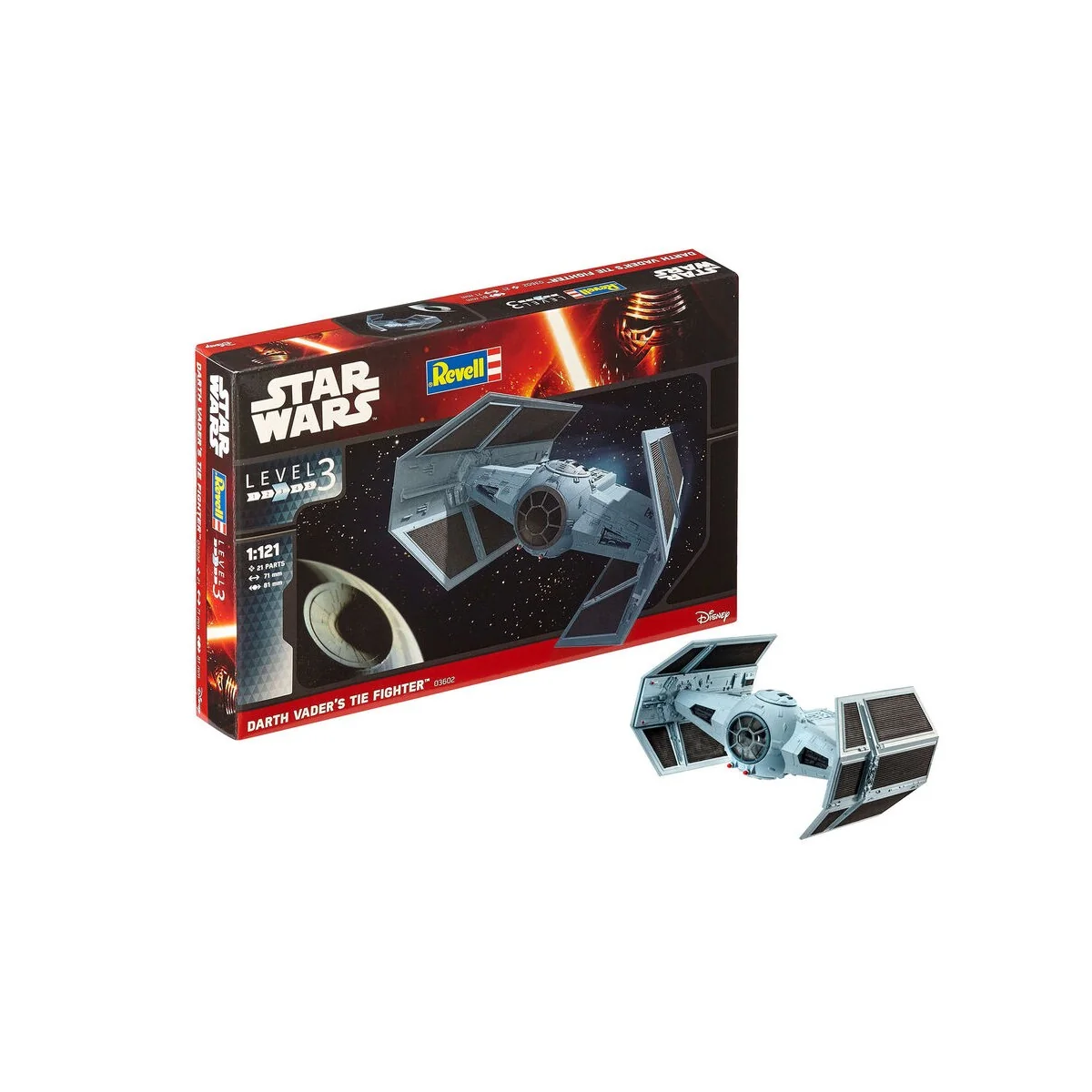 Darth Vader's TIE Fighter, 1/121 - Revell 03602