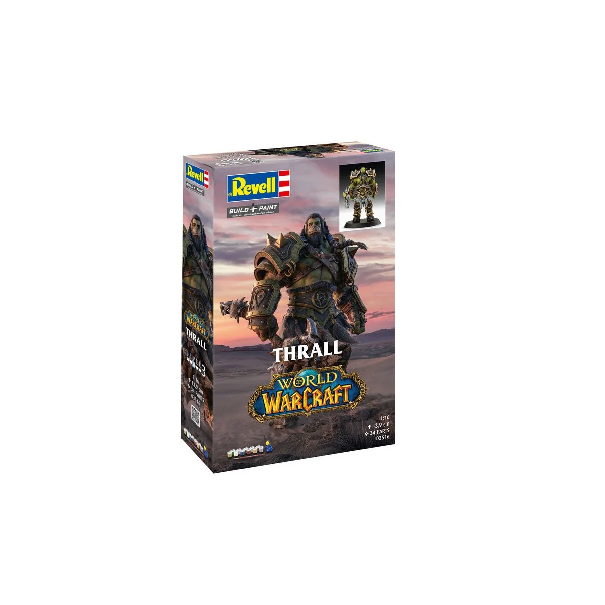 World of Warcraft The Orc Thrall, 1/16 - Revell 03516