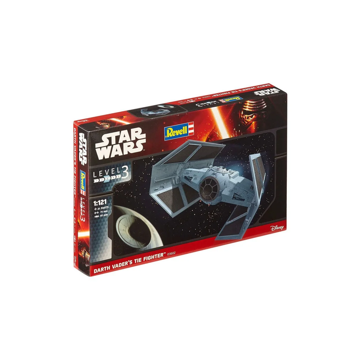 Darth Vader's TIE Fighter, 1/121 - Revell 03602