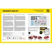 STARTER KIT Peugeot 205 GTI - Heller 58705