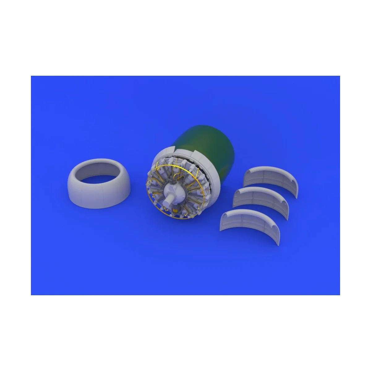 B-17G engine No.4 for HK Models, 1/32 - Eduard Accessories 632030 B-17G engine No.4 for HK Models, 1/32 - Eduard Accessories 632030