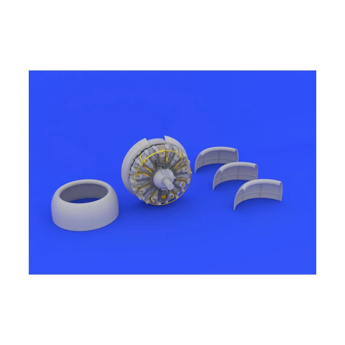 B-17G engine No.4 for HK Models - Eduard Accessories 632030