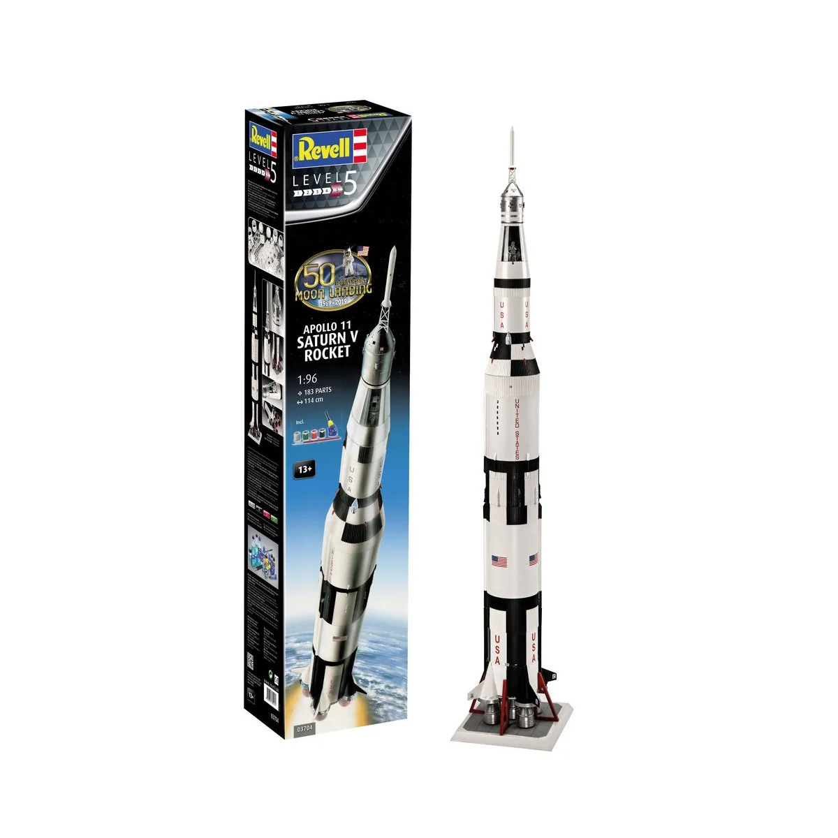 Apollo 11 Saturn V Rocket, 1/96 - Revell 03704