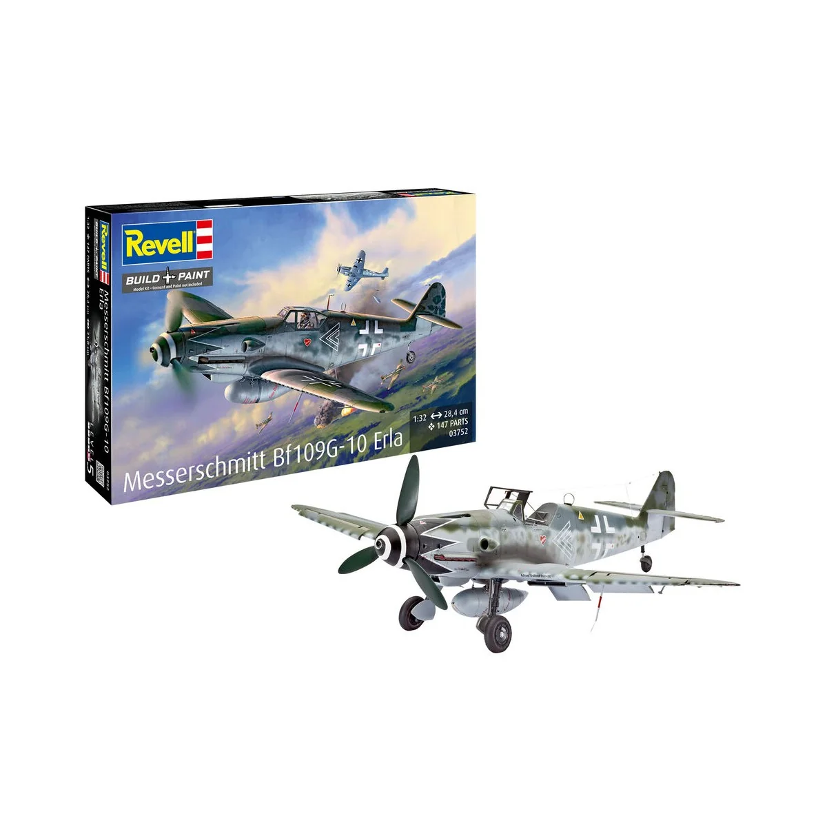 Messerschmitt Bf109G-10 Erla, 1/32 - Revell 03752