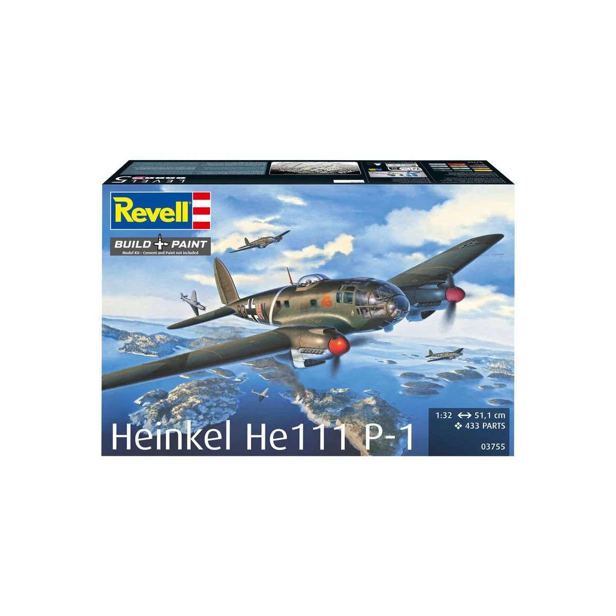 Heinkel He 111P-1, 1/32 - Revell 03755