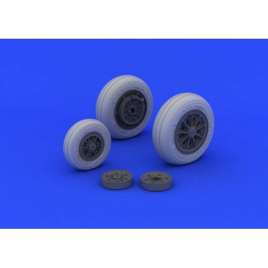 F-104 undercarriage wheels late for Ital - Eduard Accessories 632046