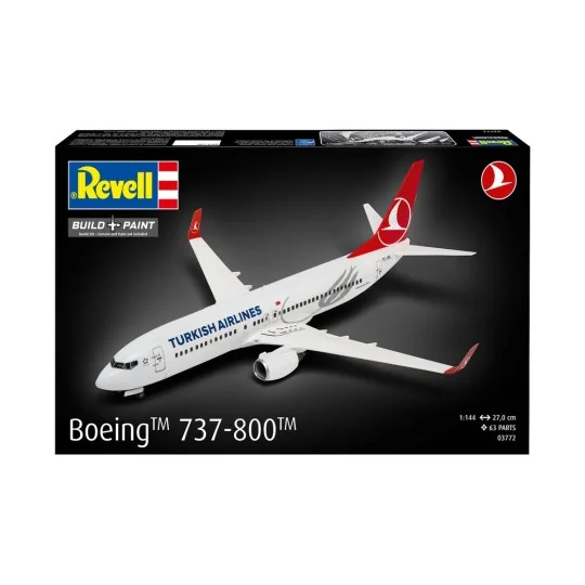 Boeing 737-800 Turkish Airlines, 1/144 - Revell 03772