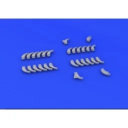 Do 335 exhaust stacks for Hong-Kong-M - Eduard Accessories 632050