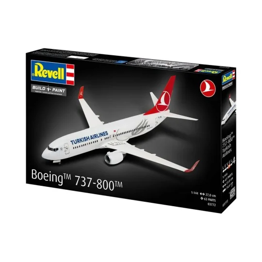 Boeing 737-800 Turkish Airlines, 1/144 - Revell 03772