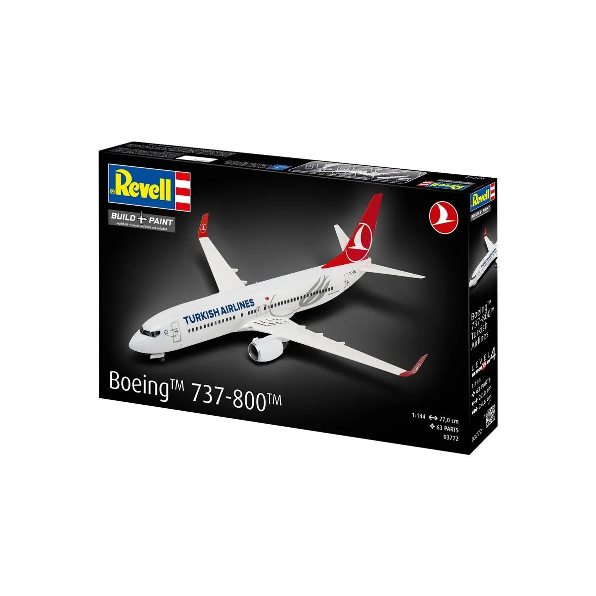 Boeing 737-800 Turkish Airlines, 1/144 - Revell 03772