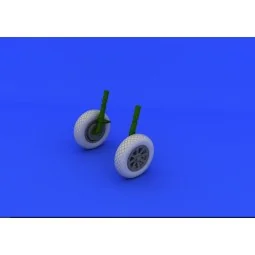 F4U-1 wheels diamond pattern for Tamiya - Eduard Accessories 632052