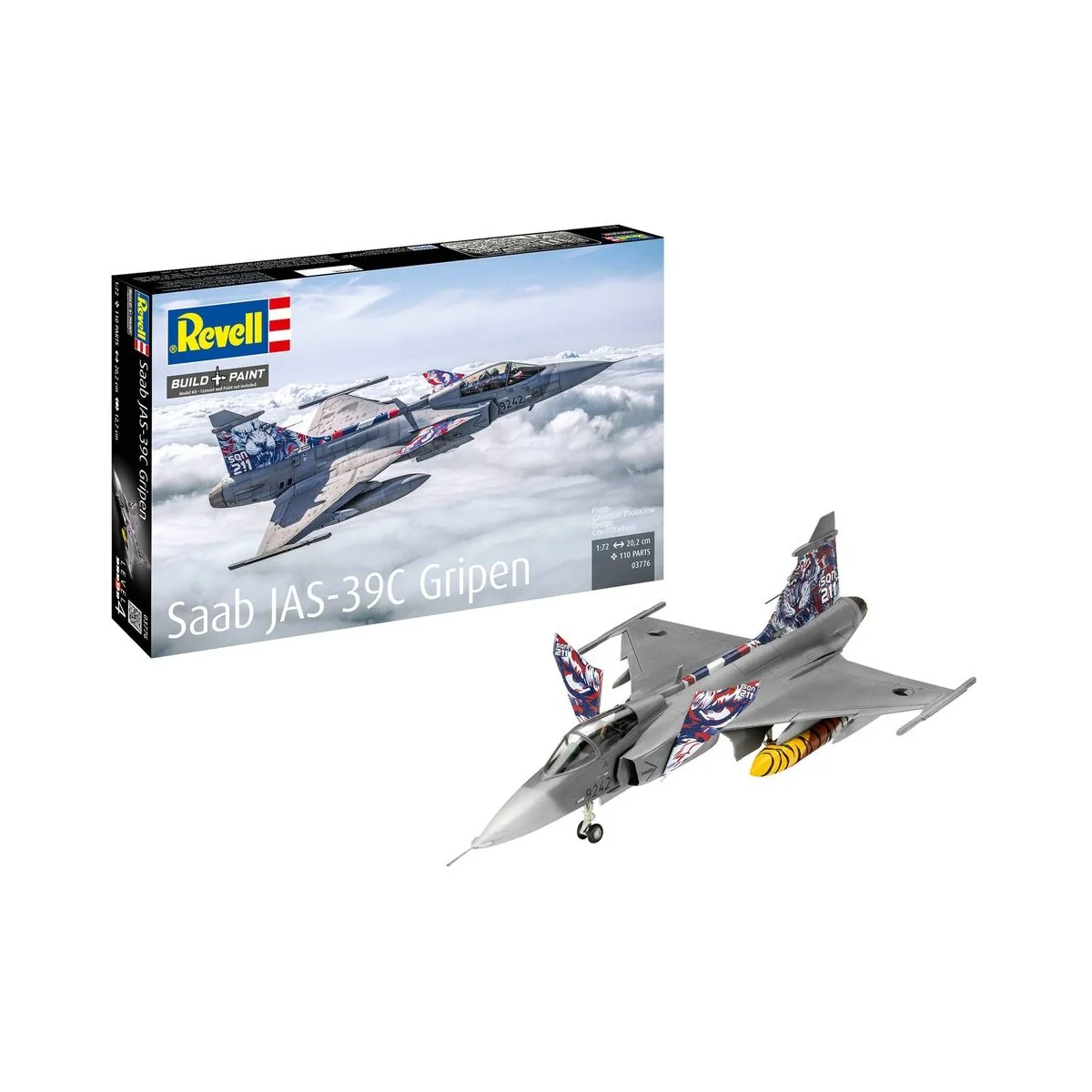 Saab JAS-39C Gripen, 1/72 - Revell 03776