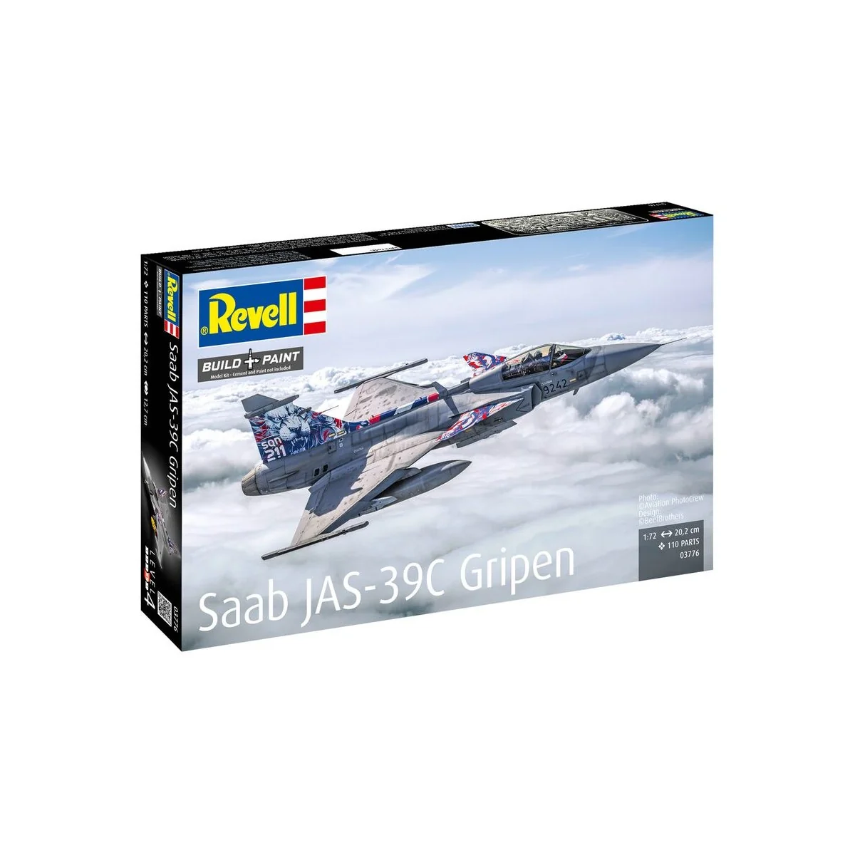 Saab JAS-39C Gripen, 1/72 - Revell 03776