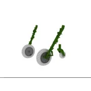 Fw 190F-8 wheels for Revell, 1/32 - Eduard Accessories 632055